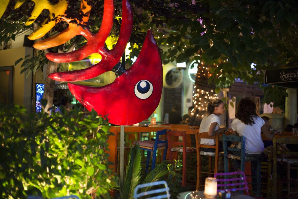 Twilight Athens Tour inc. rooftops, tastings & 3 drinks - The meze stop can replace dinner