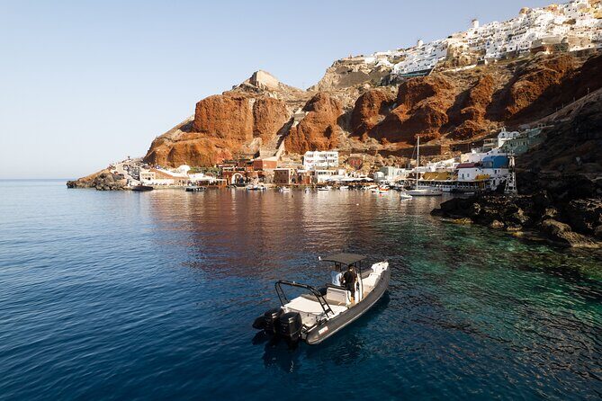 Unique Half-Day Private Motor Boat Cruise in Santorini - Price and Value: What You Pay For Up to 8