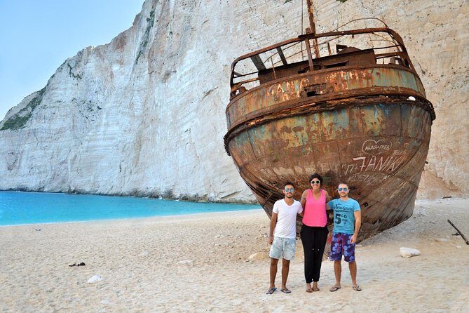 VIP Full Day Tour Shipwreck Blue Caves and top view - A VIP Full Day on Zakynthos: Shipwreck Beach + Blue Caves