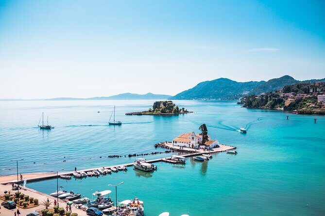 Visit Corfu Private Tour - The Best Way to Discover Corfu - Paleokastritsa Beach: swim, photos, and the cave-boat choice