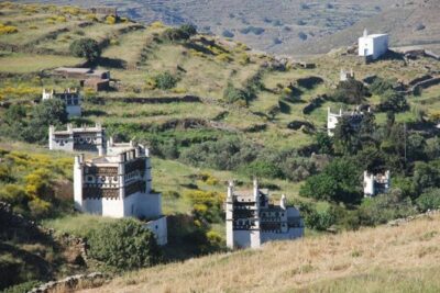 Visit Tinos from Mykonos - Arriving in Tinos Town and seeing the island’s central church