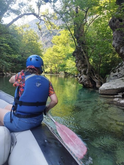 Voidomatis river Rafting Zagori - Kleidonia base: where the day stays easy