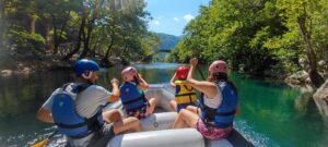 Voidomatis river Rafting Zagori - The 20-minute van transfer: fewer hassles, more time on the water