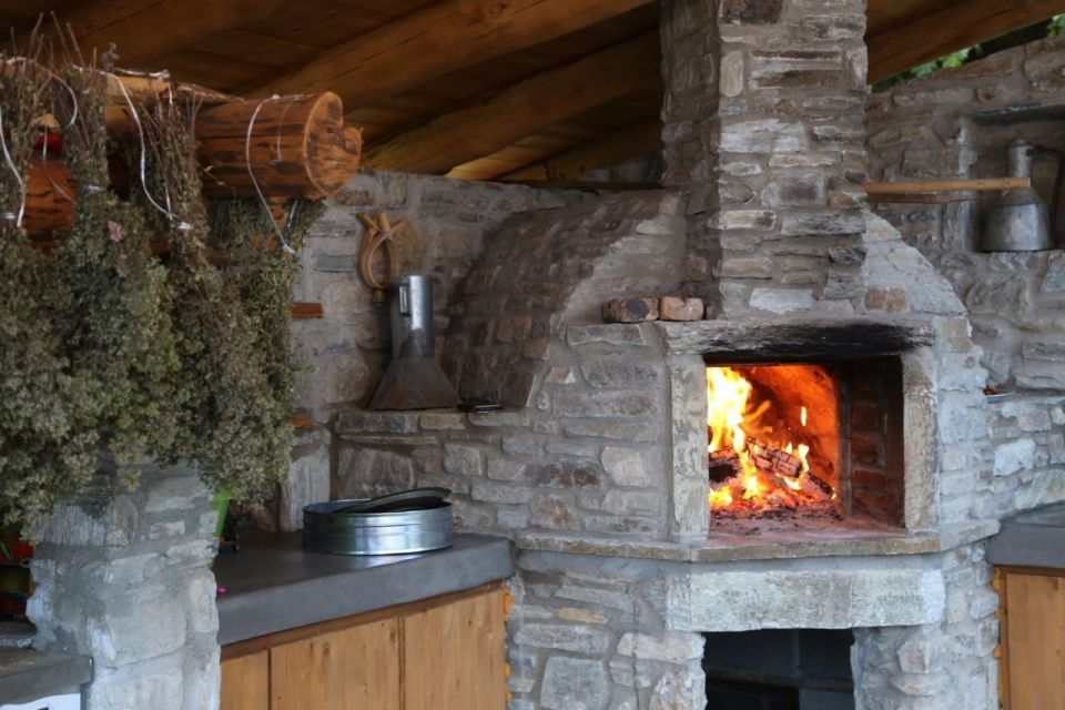 Volos: Cook Like a Local at a Greek Farm - Cooking in the open kitchen