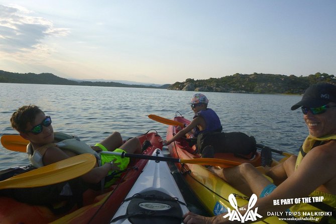 Vourvourou Sunset Sea Kayak Trip - Second stop: rock formations and the sunset view