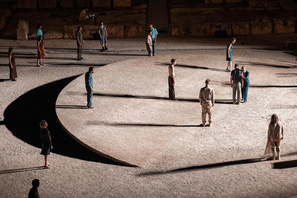 Watch a performance at ancient stage of Epidaurus - The ride from Athens by included minivan