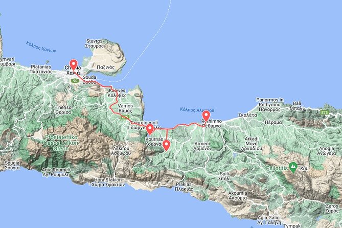 Western Crete Discovery: Chania, Rethymno, and Authentic Flavors - Kournas Lake, a calm hour beside fresh water