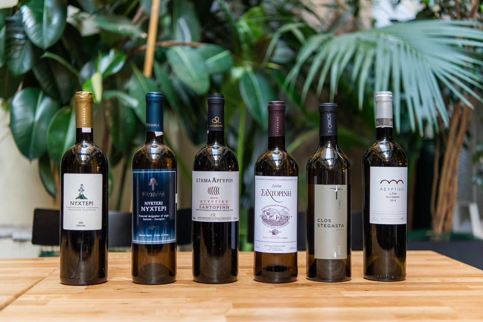 Wine and food pairing in Psyche Wine bar, near Syntagma - Key points at a glance