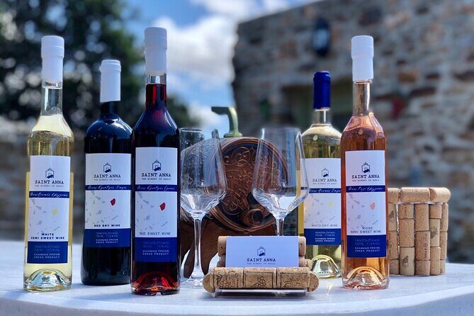 Wine Tasting and Tour in Saint Anna Winery in Naxos - Key highlights at a glance