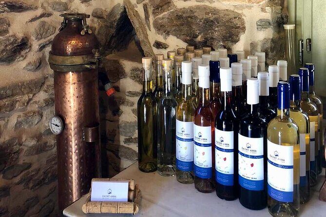 Wine Tasting and Tour in Saint Anna Winery in Naxos - The meze spread and pairing logic