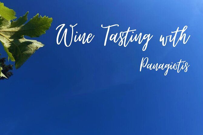Wine Tasting with Panagiotis aka Chilly August - Why this Zakynthos tasting feels different from the usual