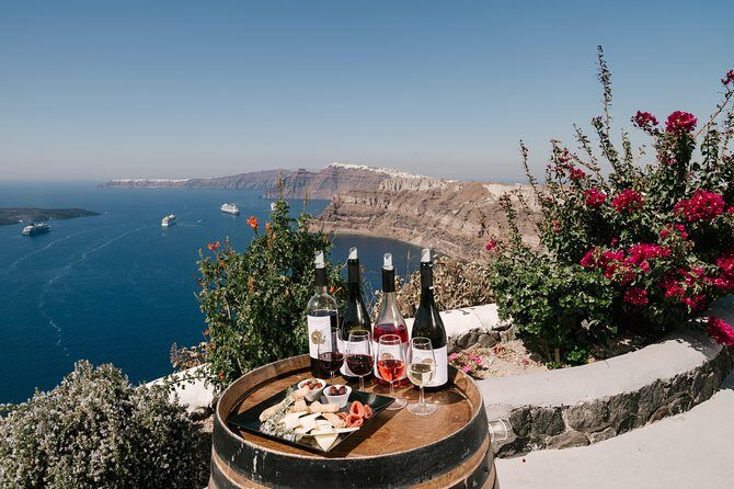 Wine Tour Santorini - Stop 1 at Canava Roussos: old-style canava, newer wine generation