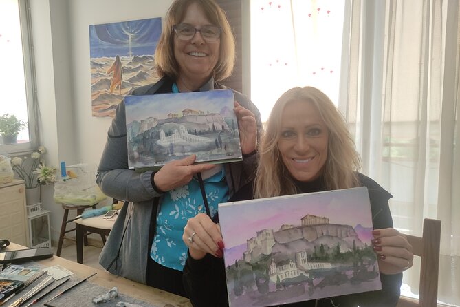 workshop for painting acropolis/landscape with local artist - Is $78.72 a fair price?