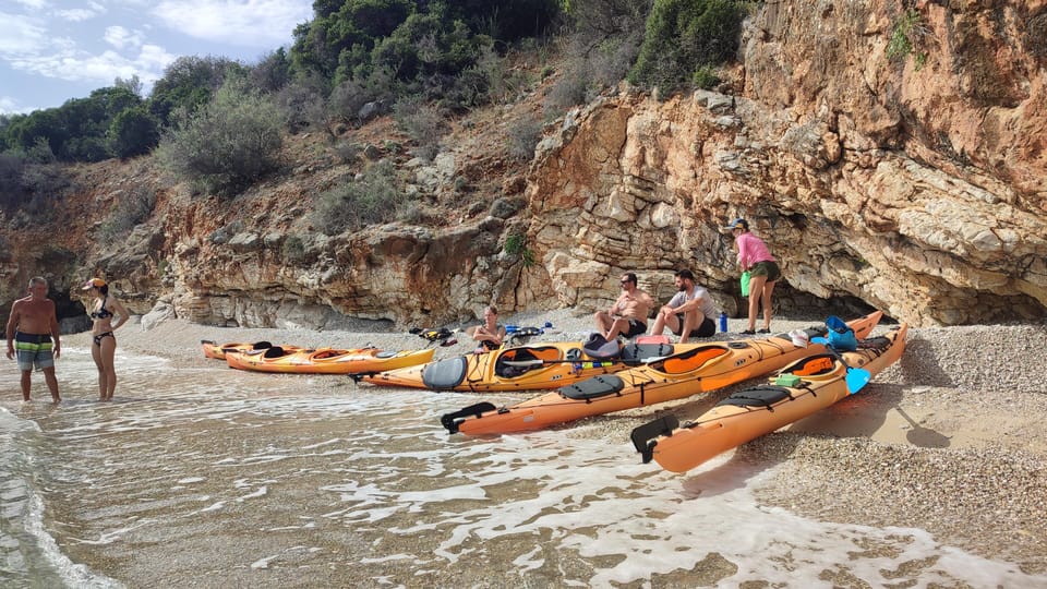 Xiropigado Village (Astros): Sea Kayaking Pirate Cave Tour - Anavallos springs and the freshwater currents