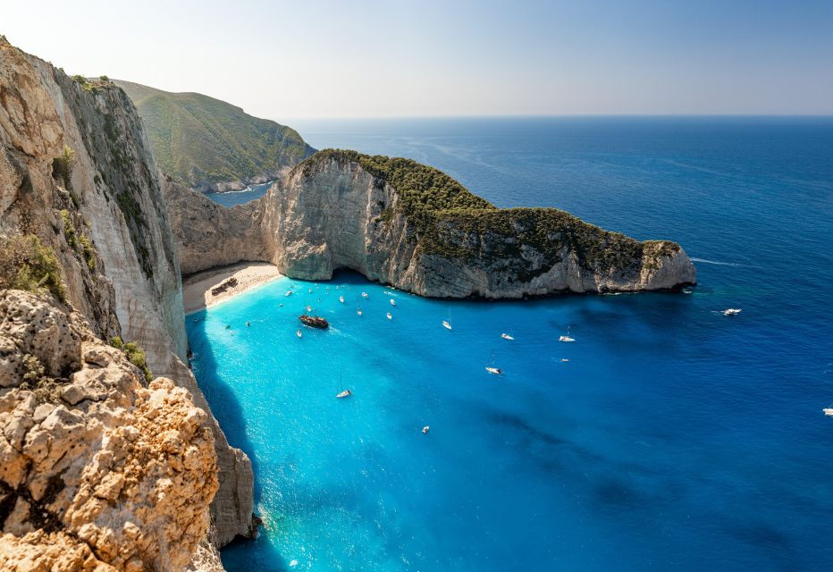 Zakinthos: Private Boat Rental to Shipwreck and Blue Caves - Shipwreck, the headline stop