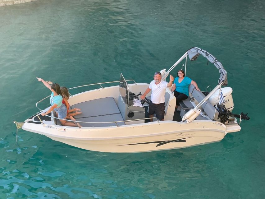 Zakinthos: Private Boat Rental to Shipwreck and Blue Caves - Eight hours along northern Zakynthos