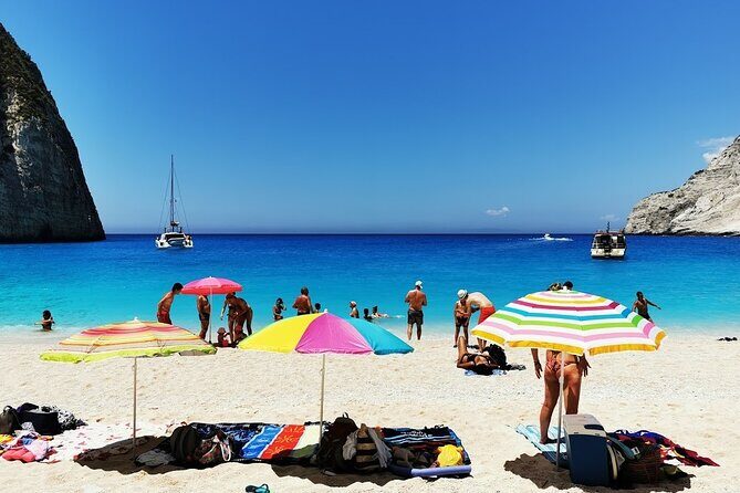 Zakynthos All Day Tour Shipwreck beach, view point-Blue Caves - Shipwreck Beach from the shoreline: close photos without the crowd chaos