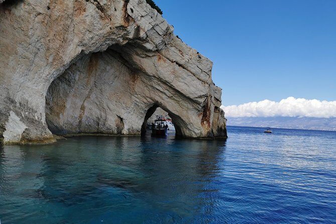 Zakynthos All Day Tour Shipwreck beach, view point-Blue Caves - Maravelia Cave and the Blue Caves: cave time depends on weather, so keep your expectations flexible
