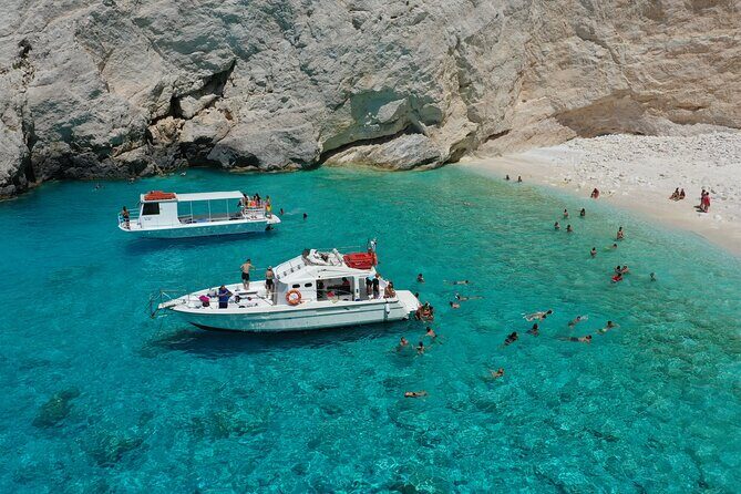 Zakynthos boat tour:Shipwreck& Local blue caves with 3 Swim Stops - Timing, Sea Conditions, and Why Your Departure Time Can Change
