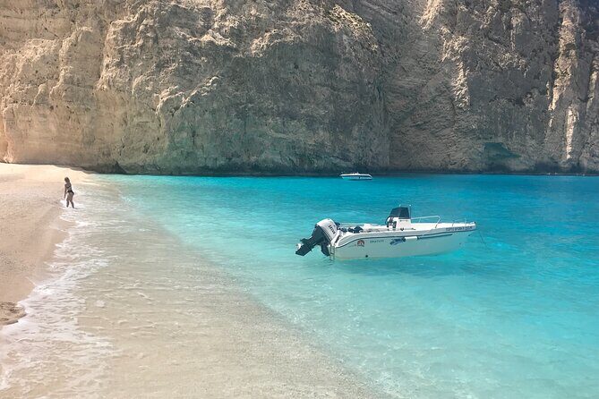 Zakynthos boat tour:Shipwreck& Local blue caves with 3 Swim Stops - Navagio Panagioti Shipwreck Beach: The Main Event, Done Right