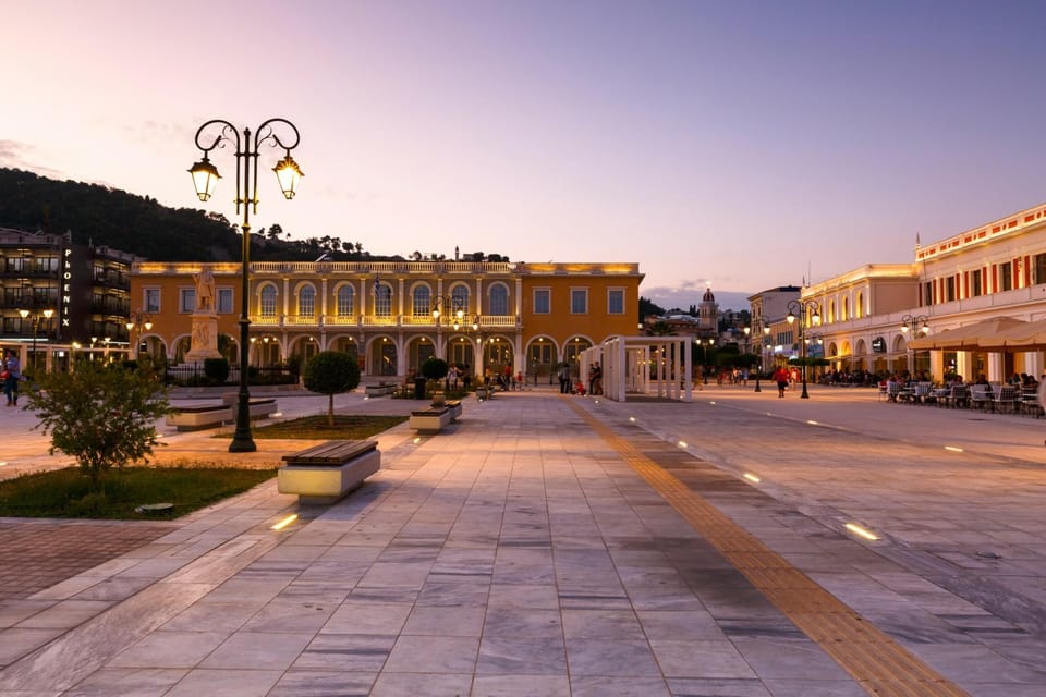 Zakynthos City Tour by Night with Transfer and Dinner - The transfer plan from resorts to Zakynthos City