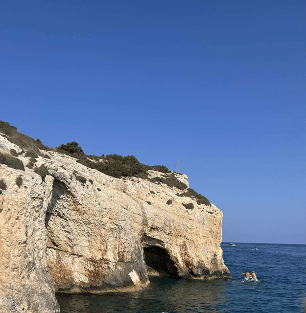 Zakynthos:Cruise Around the Island&Turtles by Eurosky - Swimming at the Dolphin and Agalas Caves