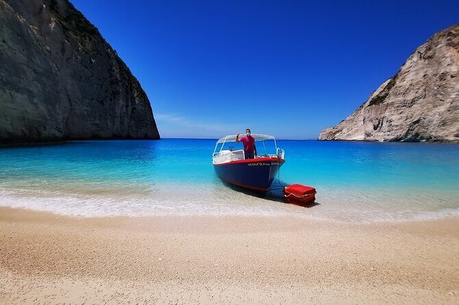 Zakynthos Early Morning Small Group Tour Shipwreck & Blue Caves - Blue Caves: The Sapphire Water Part (and the Swim Reality)