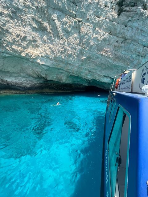 Zakynthos: Glass-Bottom Boat to Navagio, Caves & White Beach - Guides and drivers matter more than you think (and this one seems strong)