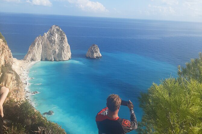 Zakynthos Half Day swimming tour to Turtle island and keri caves - Laganas Bay and turtle spotting: Caretta caretta photo opportunities in warm shallows