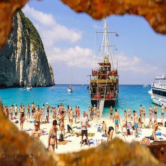 Zakynthos Main Port: Full-Day Cruise by Unique Pirate Ship - Getting There: Main Port Meets Simple Timing