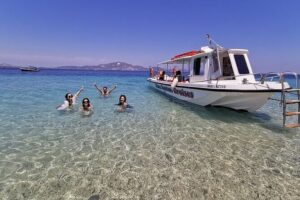 Zakynthos: Marathonisi, Cameo Island and Keri Caves Tour - Getting There: Mercedes-Benz Pickup and a Map Start