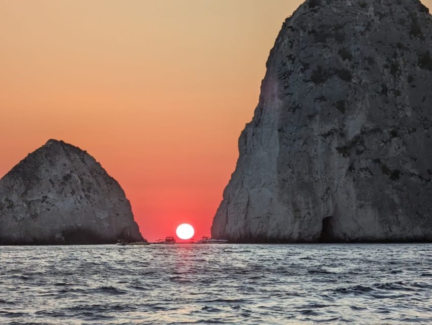 Zakynthos: Mizithres Sunset Cruise with Swimming & Turtles - Two Swimming Stops with Fish: What to Expect and How to Enjoy It