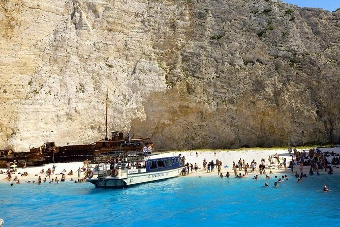 Zakynthos Navagio View - Boatrip, Caves & Xigia Beach exploration - Agios Andreas Ruins: A slower, calmer stop in the middle of the action