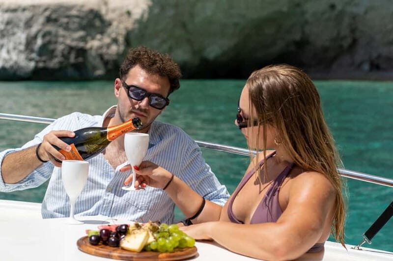 Zakynthos: Private Boat Tour – South Coast & Swim Stops - Porto Koukla Cruises meeting point and choosing between two boats