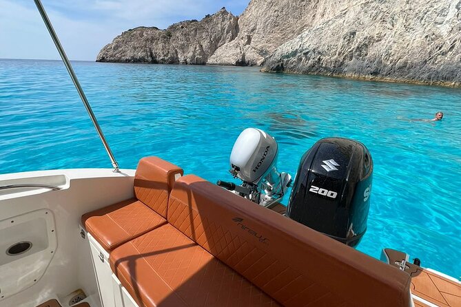 Zakynthos Private Cruise to Shipwreck Beach & Blue Caves - Blue Caves and the color of the water