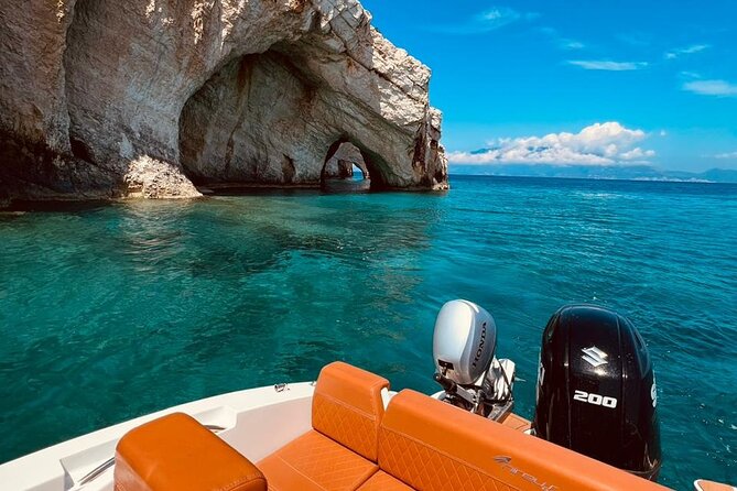 Zakynthos Private Cruise to Shipwreck Beach & Blue Caves - White Beach and a longer hour in the water