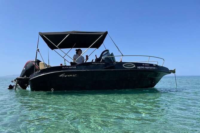 Zakynthos Private Tour in Black Elegance Luxury Speedboat - Leaving from Tsilivi and watching the coast