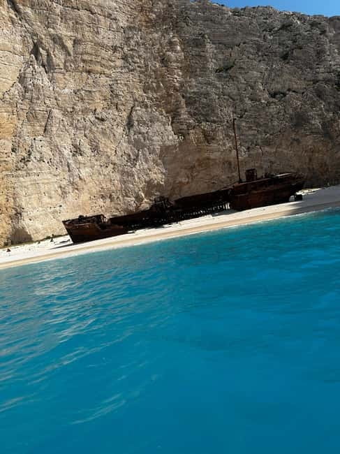 Zakynthos: Shipwreck Beach & Blue Caves Adventure - Pelagaki Beach and Makris Gialos keep the day moving