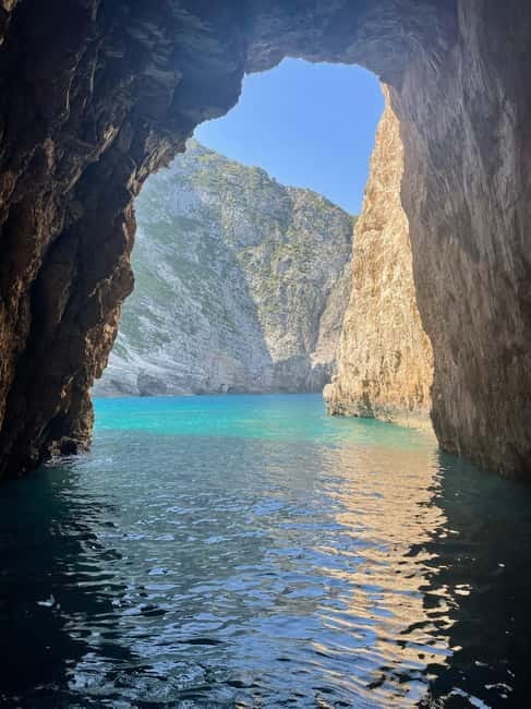 Zakynthos: Shipwreck Beach & Blue Caves Adventure - The Blue Lagoon closes the route