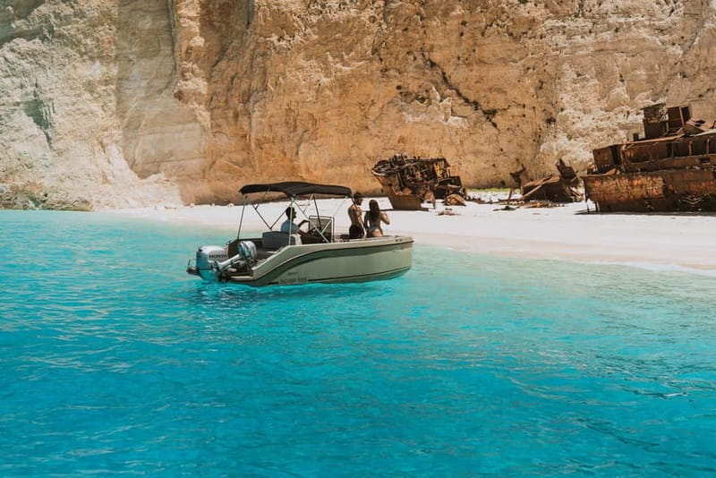 Zakynthos: Shipwreck Beach & Blue Caves Adventure - The Blue Caves make the first impression