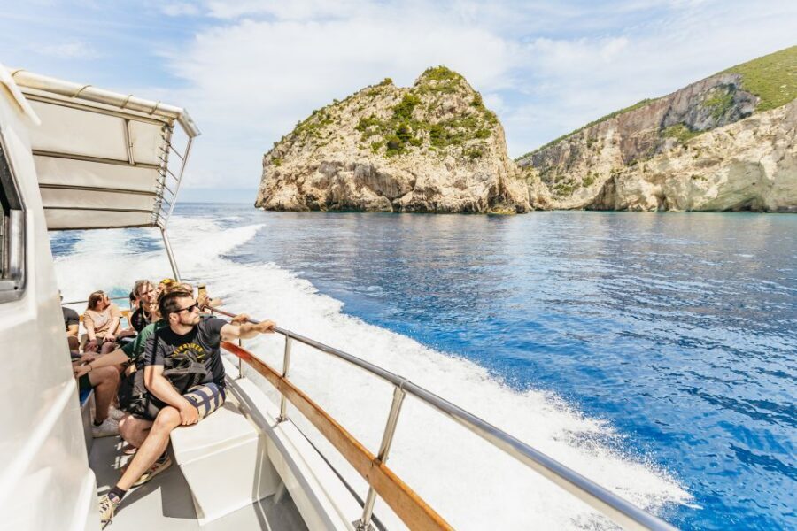 Zakynthos: Shipwreck Beach by Land & Sea Blue Caves Day Tour - Bohali Hill Viewpoint: Your First Big Zakynthos Moment