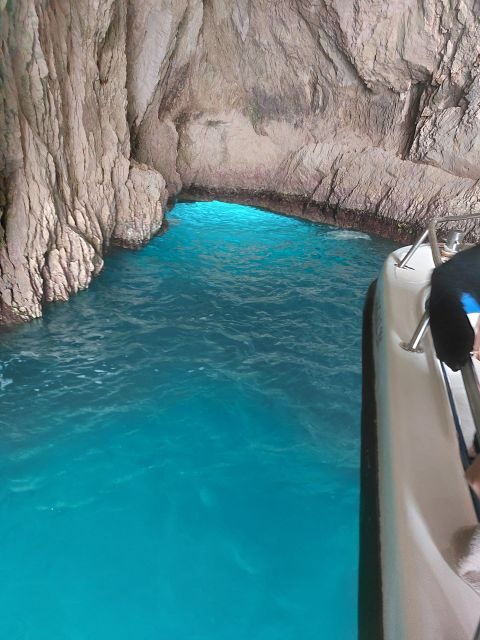 Zakynthos: Shipwreck Beach by Land & Sea Blue Caves Day Tour - Xygia Natural Spa Beach: A Swim Break That Feels Like a Bonus