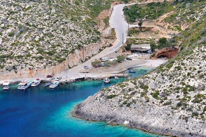 Zakynthos Shipwreck Beach with Blue Caves Land and Sea Tour - Navagio Beach (shipwreck): the cliff-top moment you came for