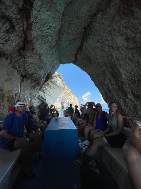 Zakynthos: Shipwreck, Blue Caves and Highlights Tour - Shipwreck Beach from the water: views you can actually relax into