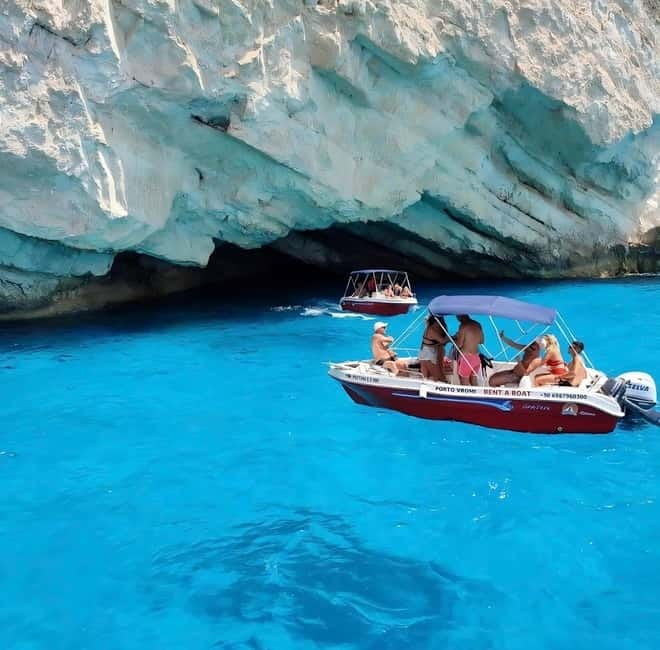 Zakynthos: Shipwreck & Caves Private Boat Tour with Skipper - Freedom Beach, Sfoggio Beach, and White Beach