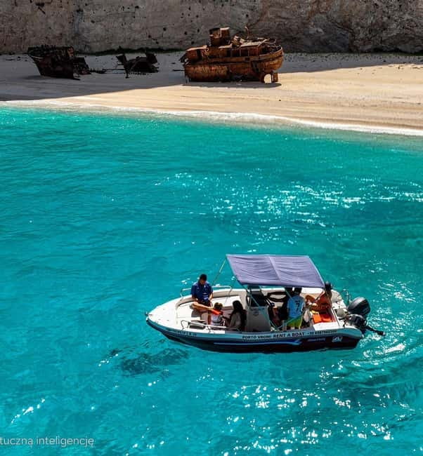 Zakynthos: Shipwreck & Caves Private Boat Tour with Skipper - Navagio Beach and the story of the wreck