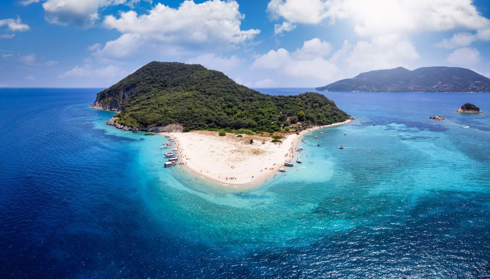 Zakynthos: Small boat trip to Keri, Mizithres & Marathonisi - From your hotel to Agios Sostis harbor