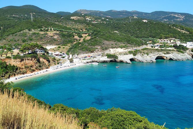 Zakynthos Small Group Tour Shipwreck and Blue Caves Land & Sea - Blue Caves: Snorkel, Swim, and the Inside-Cave Moment