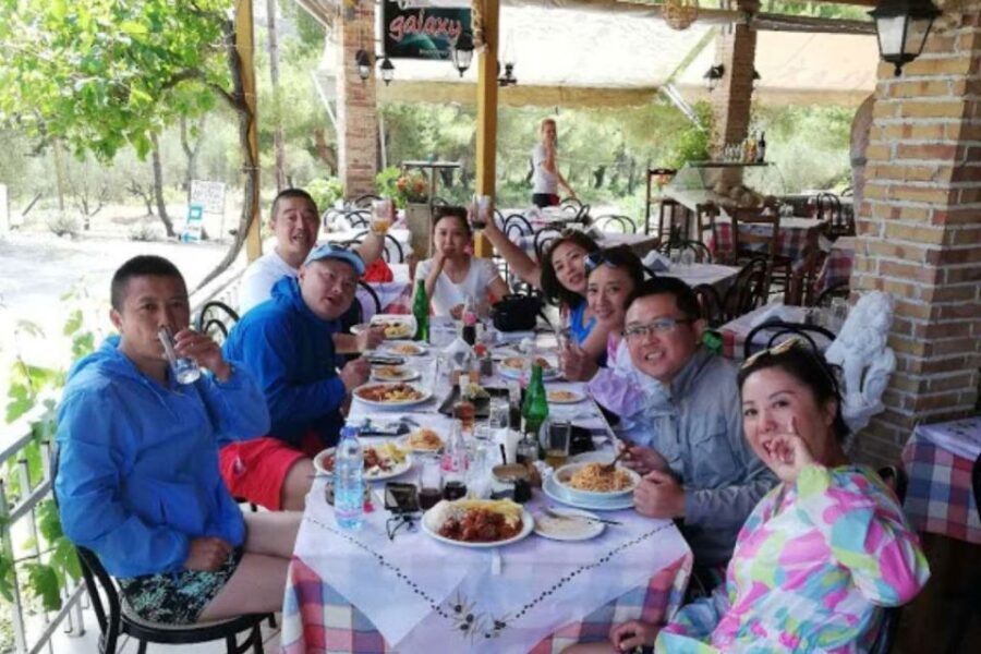 Zakynthos Small Group Tour Shipwreck & Blue Caves Land & Sea - Navagio viewpoint and the shipwreck area when beach landing is closed