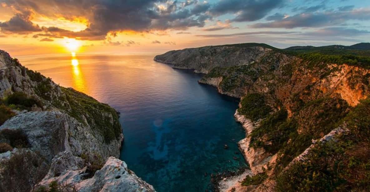 Zakynthos Sunset Tour to Kampi with Greek Night! - Exo Chora’s 2,000-year-old olive tree